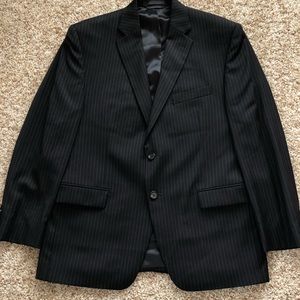 Ralph Lauren Mens black pinstripe suit